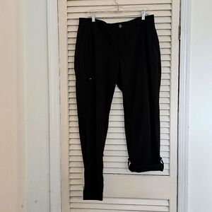 REI Convertible Hiking Pants Size 16 Black